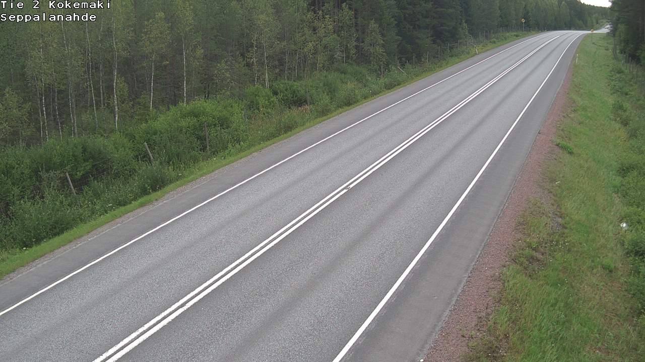 Weather Camera Image Road 2 Kokemäki, Seppälänahde, Kokemäki, Satakunta