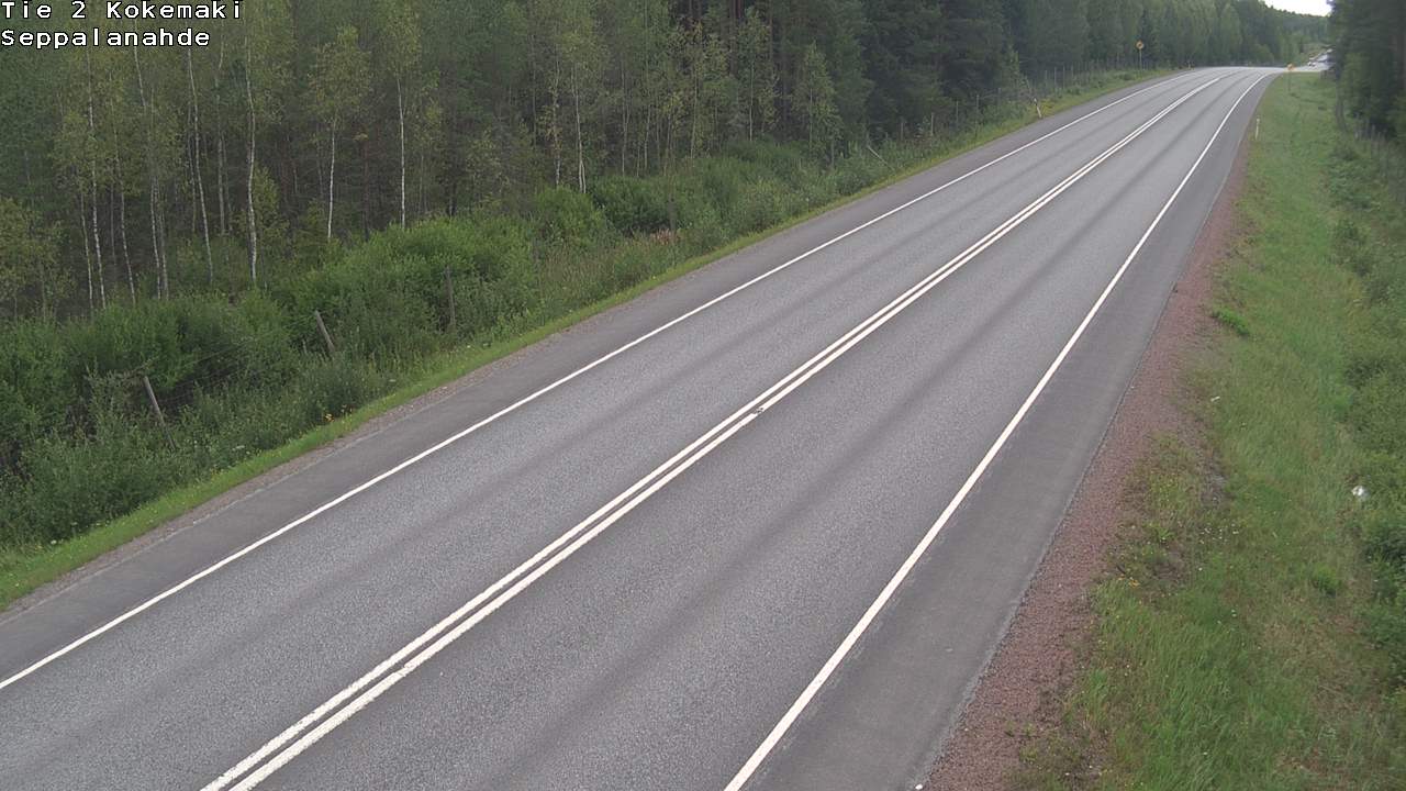 Weather Camera Image Road 2 Kokemäki, Seppälänahde, Kokemäki, Satakunta