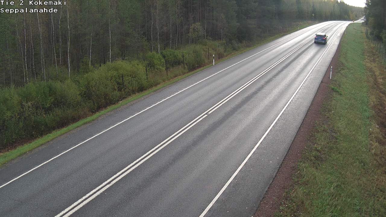 Weather Camera Image Road 2 Kokemäki, Seppälänahde, Kokemäki, Satakunta