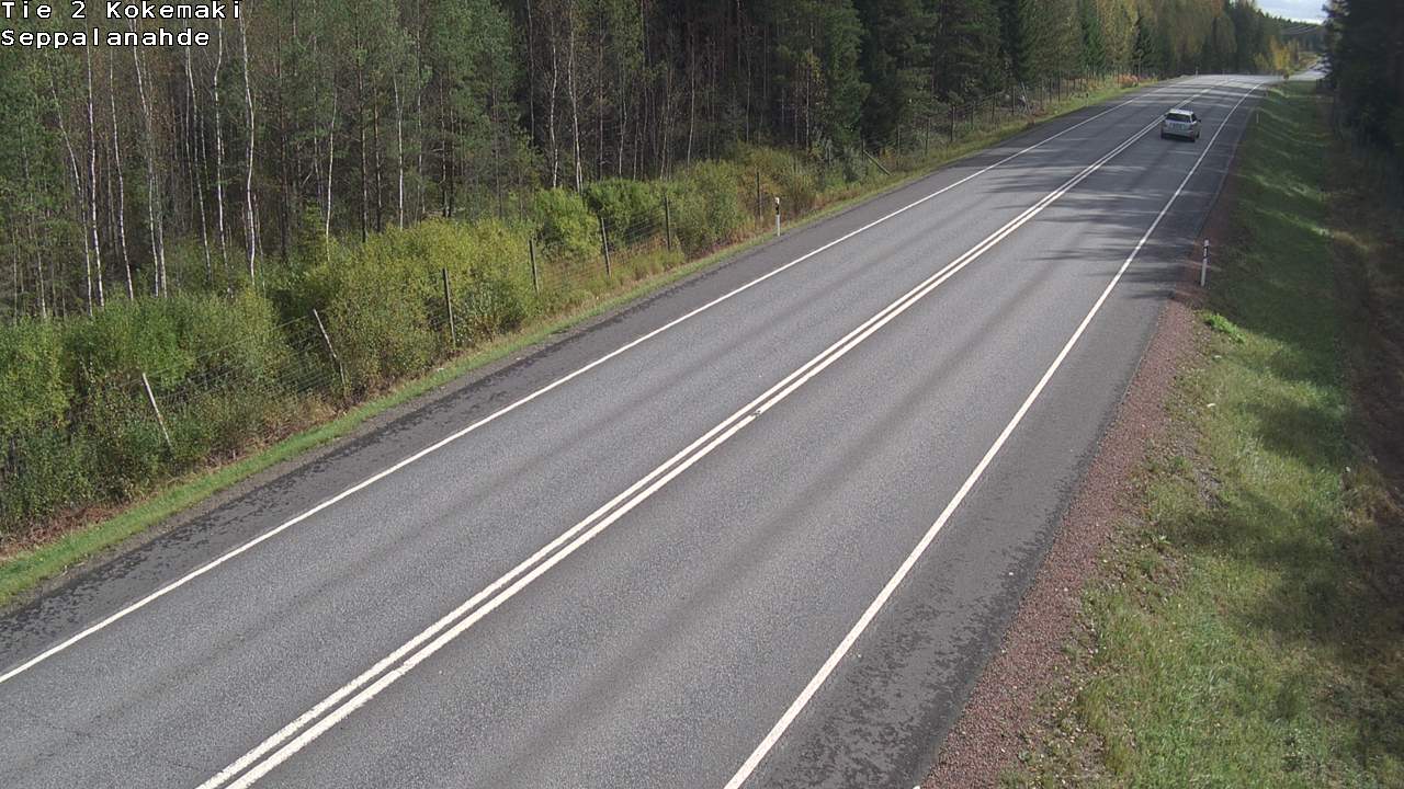 Weather Camera Image Road 2 Kokemäki, Seppälänahde, Kokemäki, Satakunta