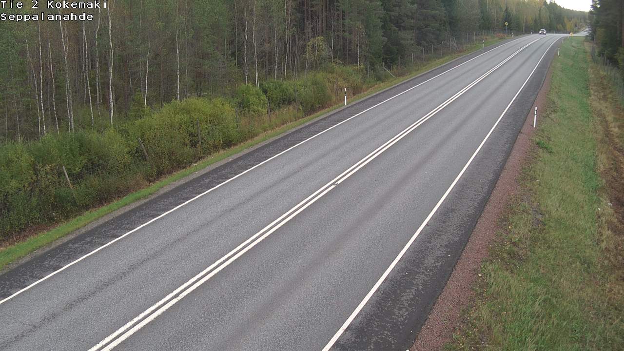 Weather Camera Image Road 2 Kokemäki, Seppälänahde, Kokemäki, Satakunta