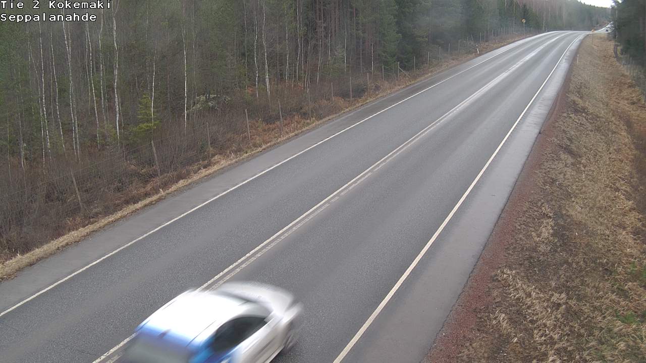 Weather Camera Image Road 2 Kokemäki, Seppälänahde, Kokemäki, Satakunta