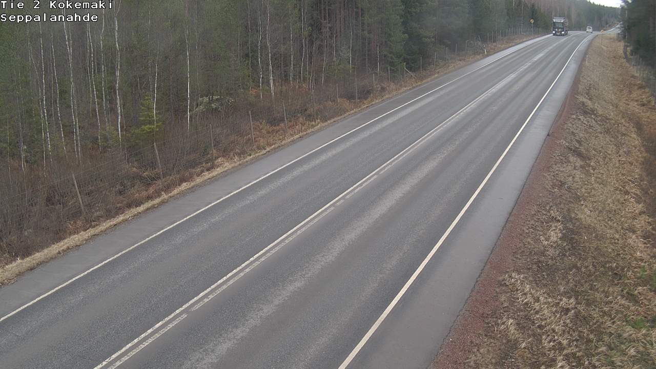 Weather Camera Image Road 2 Kokemäki, Seppälänahde, Kokemäki, Satakunta