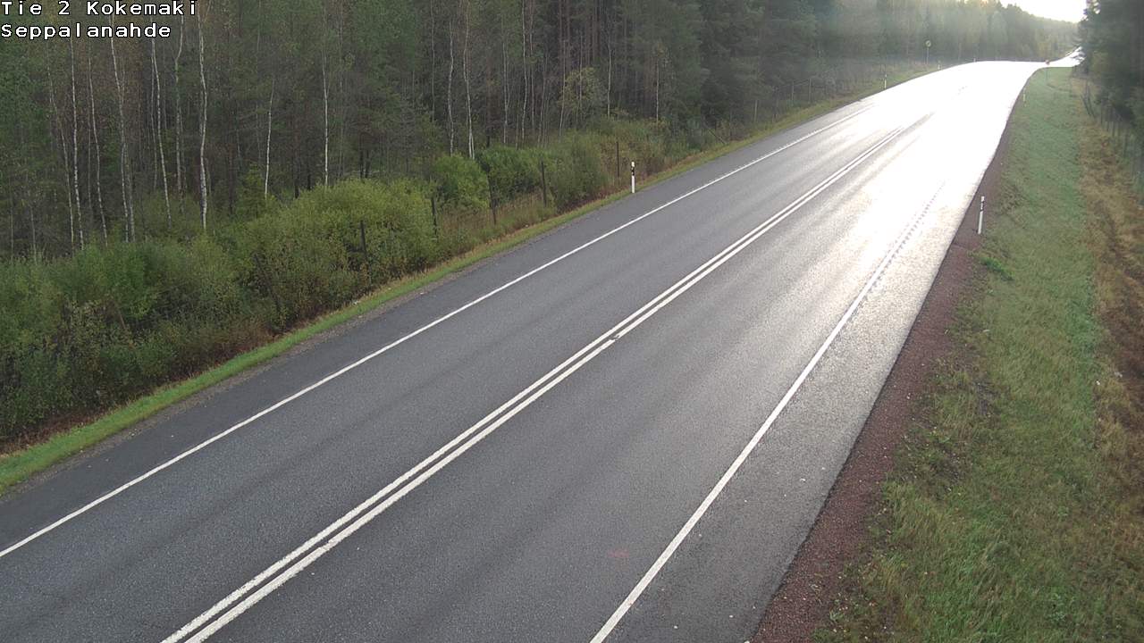 Weather Camera Image Road 2 Kokemäki, Seppälänahde, Kokemäki, Satakunta