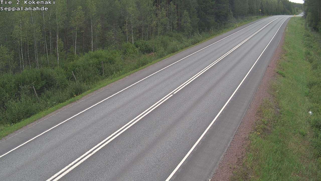 Weather Camera Image Road 2 Kokemäki, Seppälänahde, Kokemäki, Satakunta