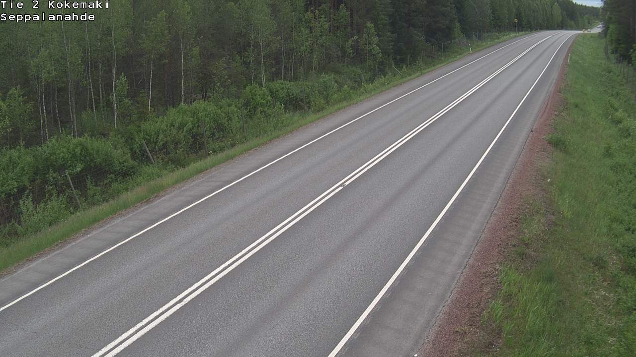 Weather Camera Image Road 2 Kokemäki, Seppälänahde, Kokemäki, Satakunta