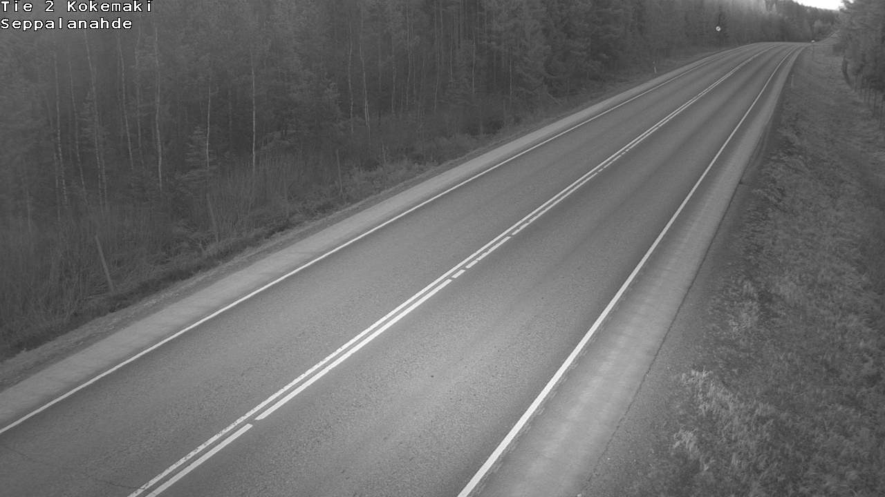 Weather Camera Image Road 2 Kokemäki, Seppälänahde, Kokemäki, Satakunta