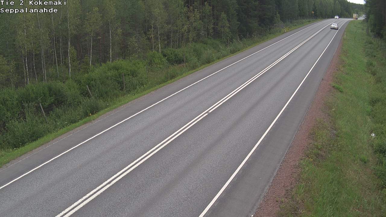 Weather Camera Image Road 2 Kokemäki, Seppälänahde, Kokemäki, Satakunta
