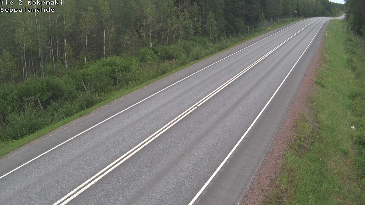 Weather Camera Image Road 2 Kokemäki, Seppälänahde, Kokemäki, Satakunta