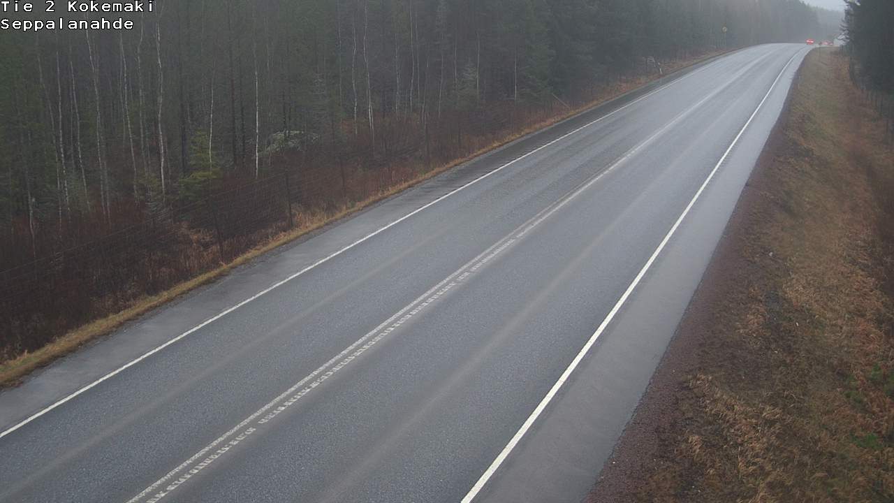 Weather Camera Image Road 2 Kokemäki, Seppälänahde, Kokemäki, Satakunta