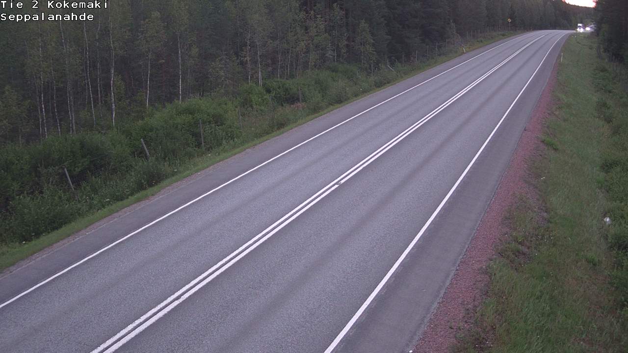 Weather Camera Image Road 2 Kokemäki, Seppälänahde, Kokemäki, Satakunta