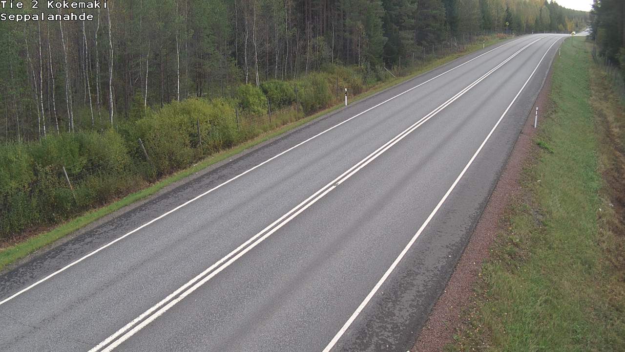 Weather Camera Image Road 2 Kokemäki, Seppälänahde, Kokemäki, Satakunta