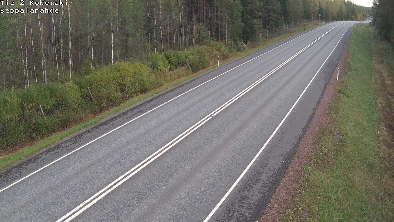 Weather Camera Image Road 2 Kokemäki, Seppälänahde, Kokemäki, Satakunta