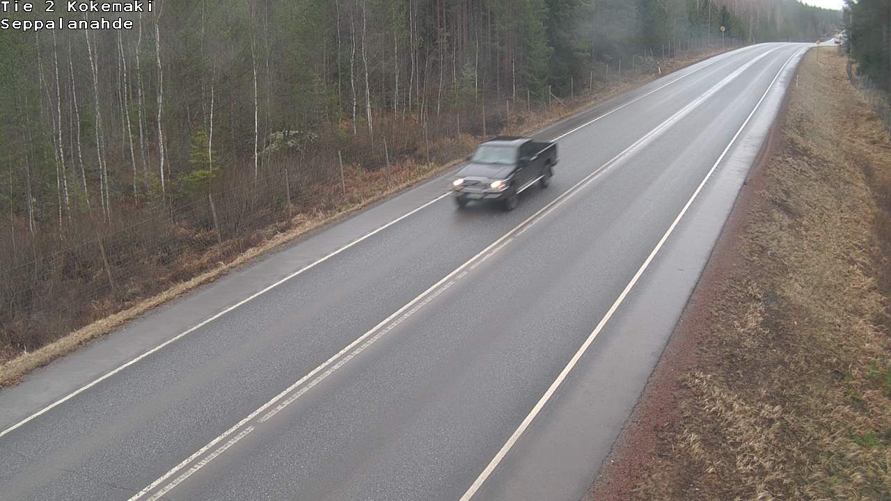 Weather Camera Image Road 2 Kokemäki, Seppälänahde, Kokemäki, Satakunta