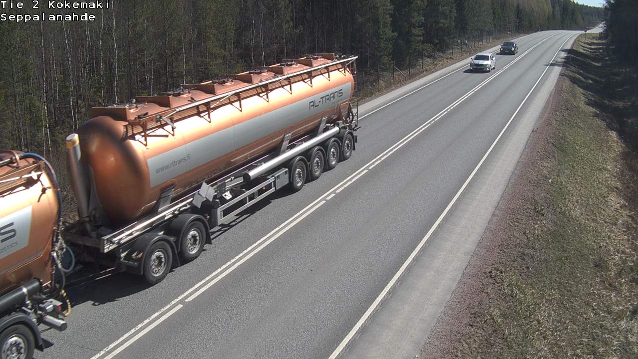 Kelikamerat Kuva Tie 2 Kokemäki, Seppälänahde, Kokemäki, Satakunta
