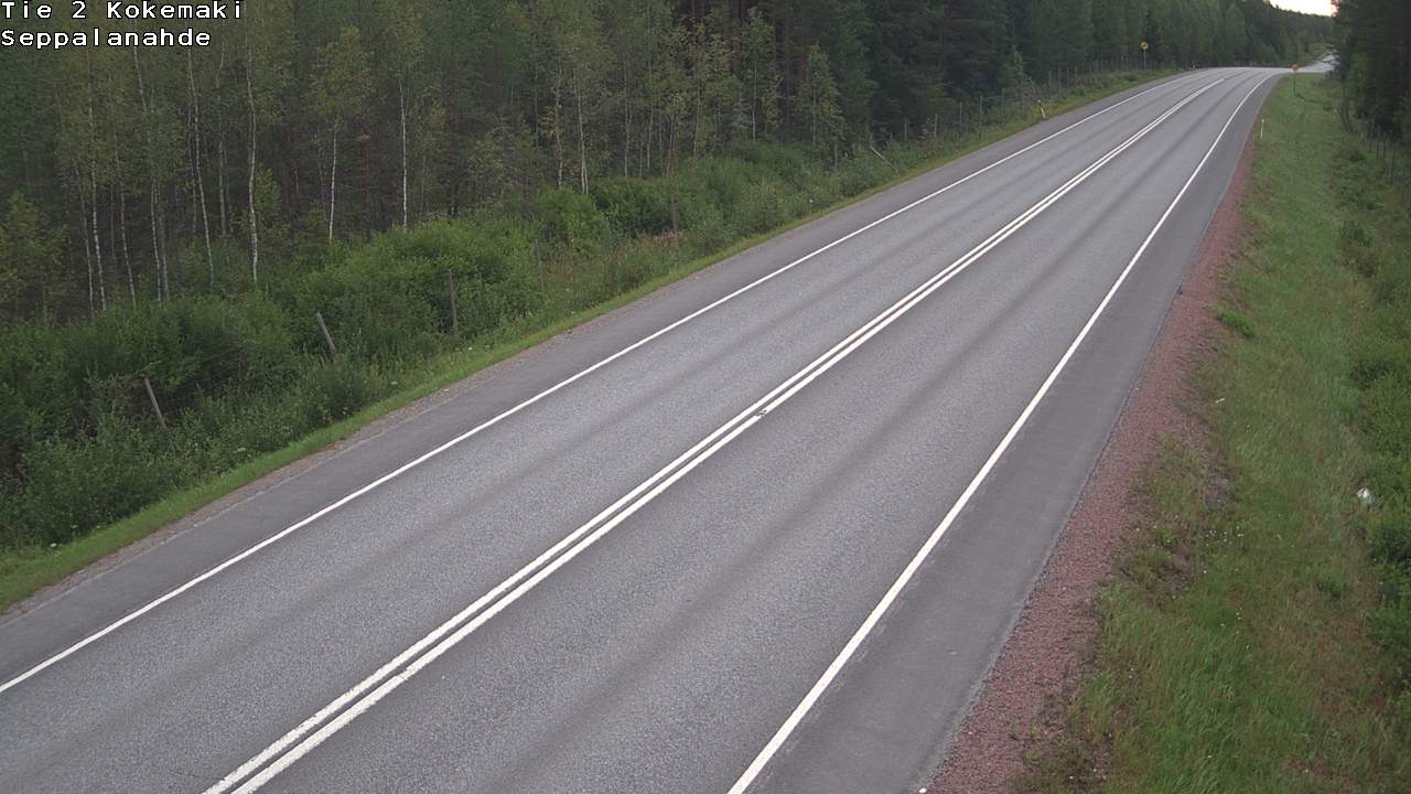 Weather Camera Image Road 2 Kokemäki, Seppälänahde, Kokemäki, Satakunta