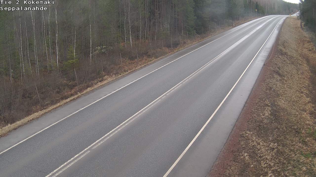 Weather Camera Image Road 2 Kokemäki, Seppälänahde, Kokemäki, Satakunta