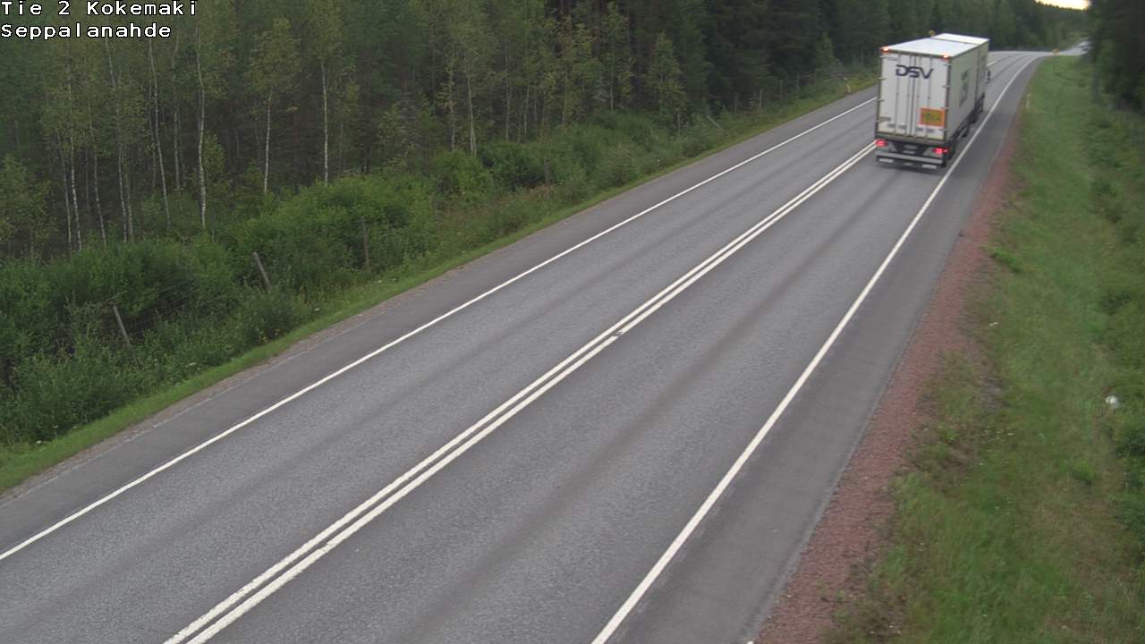 Weather Camera Image Road 2 Kokemäki, Seppälänahde, Kokemäki, Satakunta