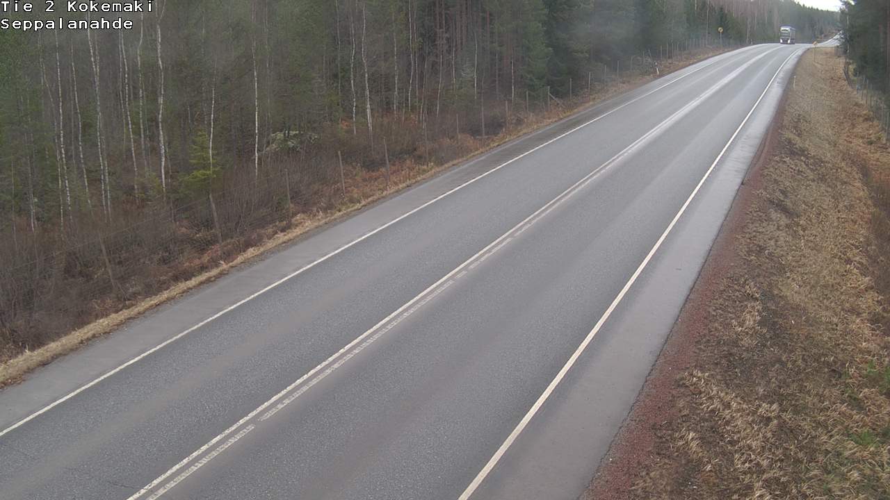 Weather Camera Image Road 2 Kokemäki, Seppälänahde, Kokemäki, Satakunta