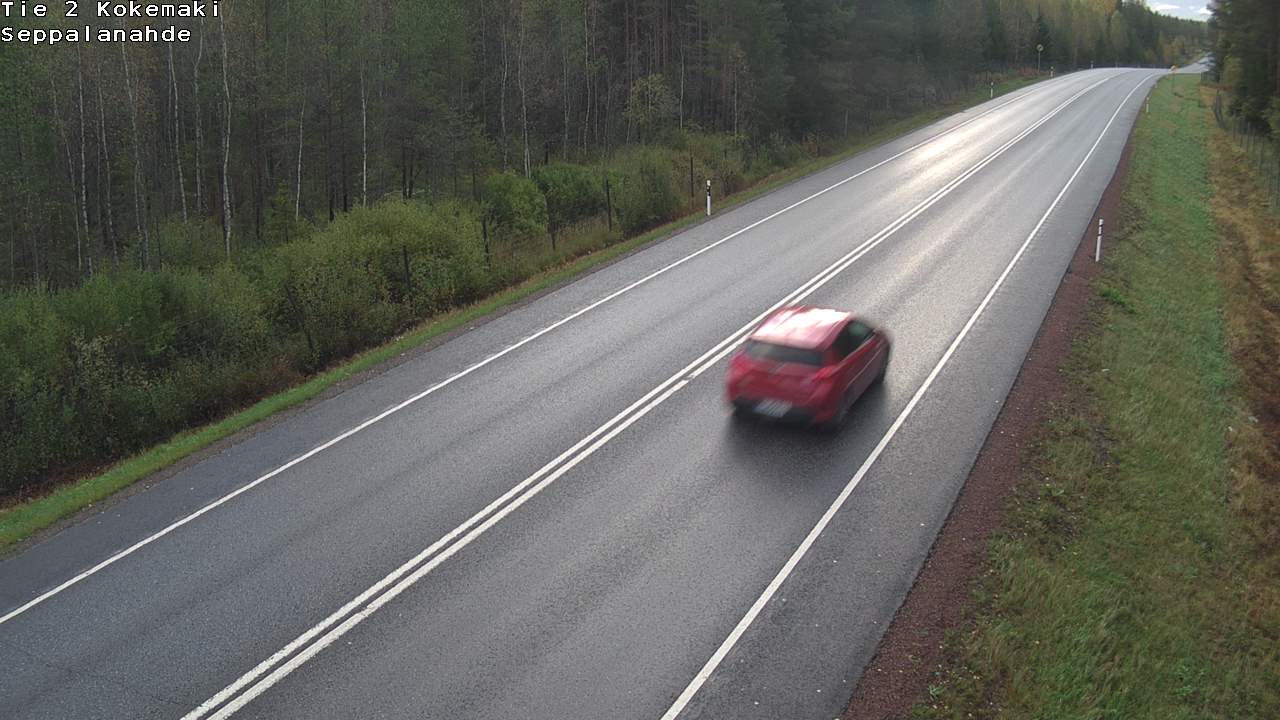 Weather Camera Image Road 2 Kokemäki, Seppälänahde, Kokemäki, Satakunta