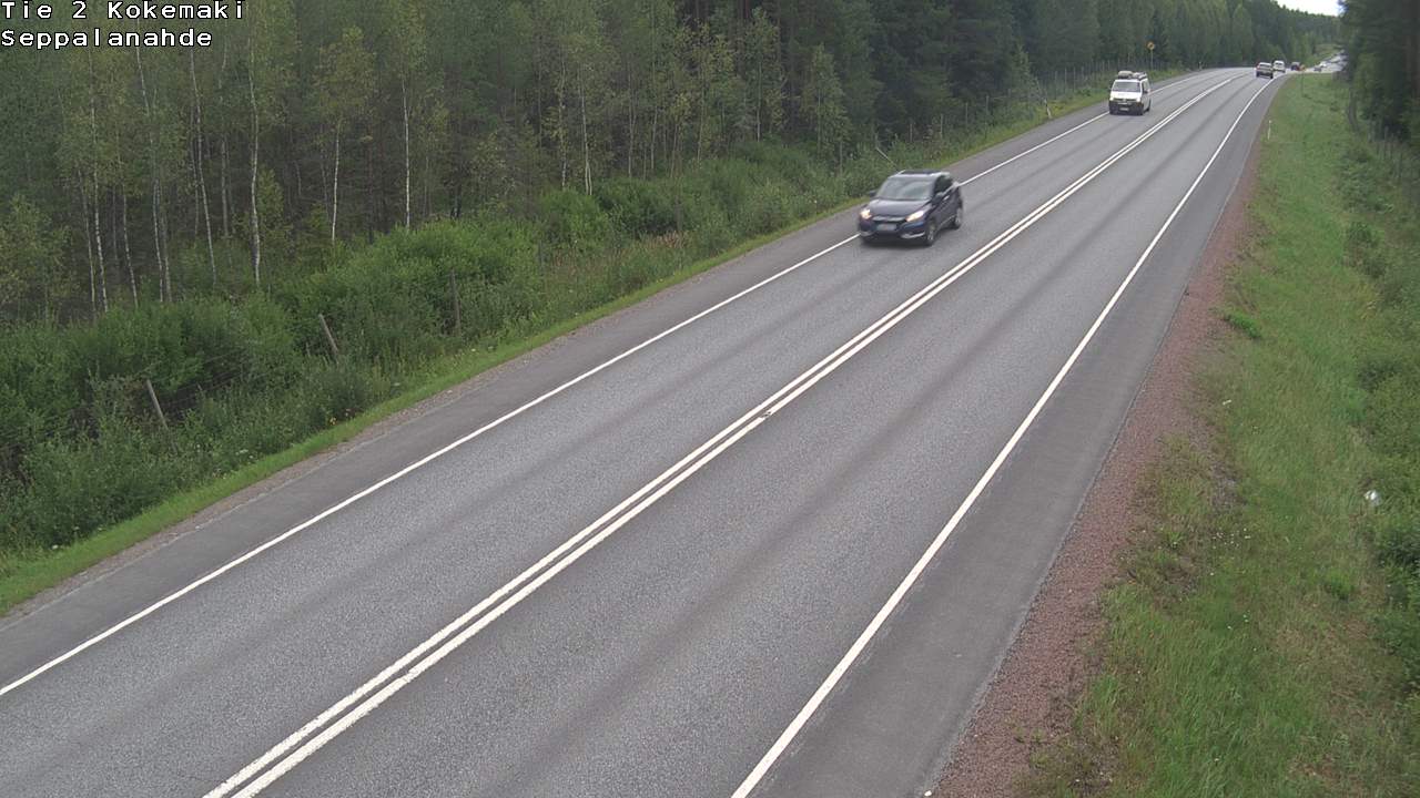 Weather Camera Image Road 2 Kokemäki, Seppälänahde, Kokemäki, Satakunta