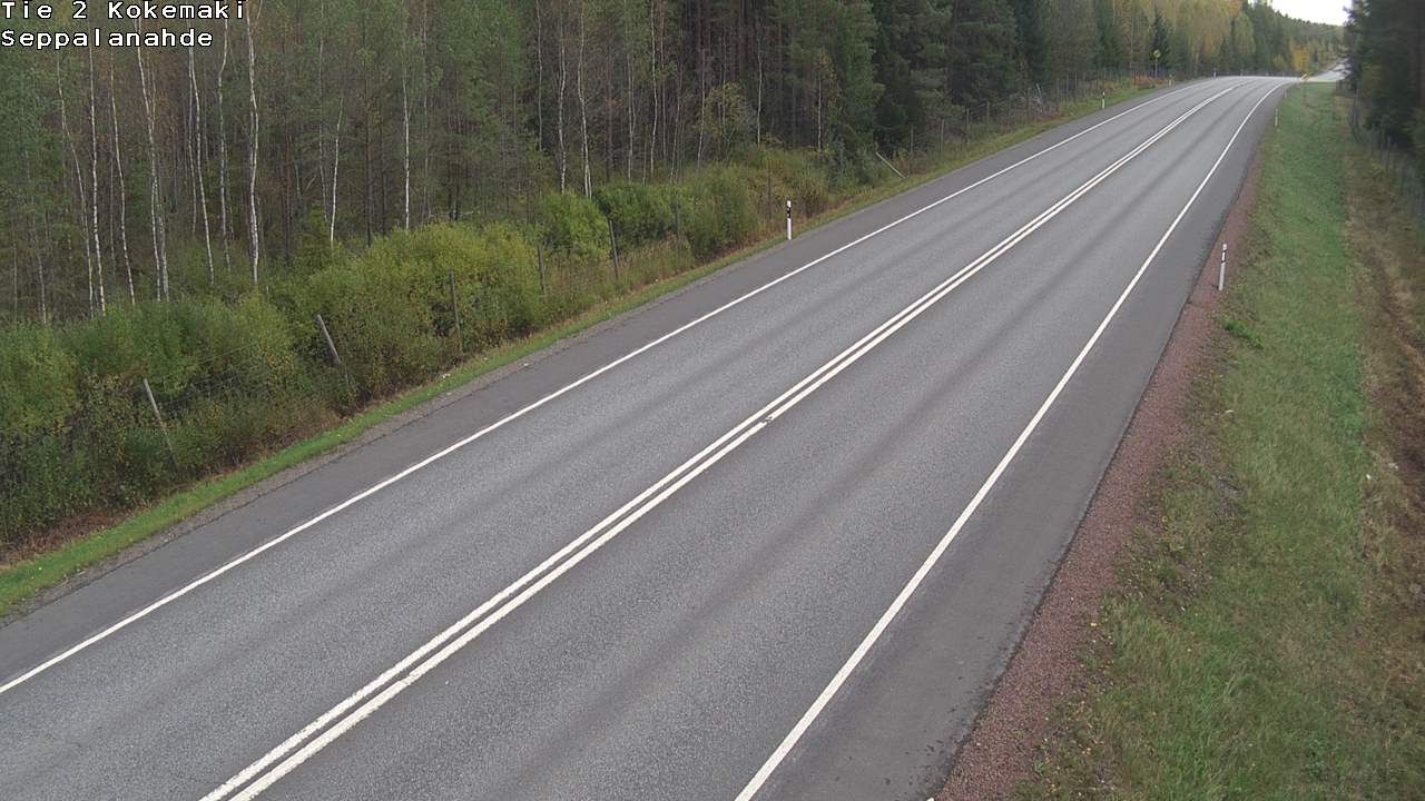 Weather Camera Image Road 2 Kokemäki, Seppälänahde, Kokemäki, Satakunta