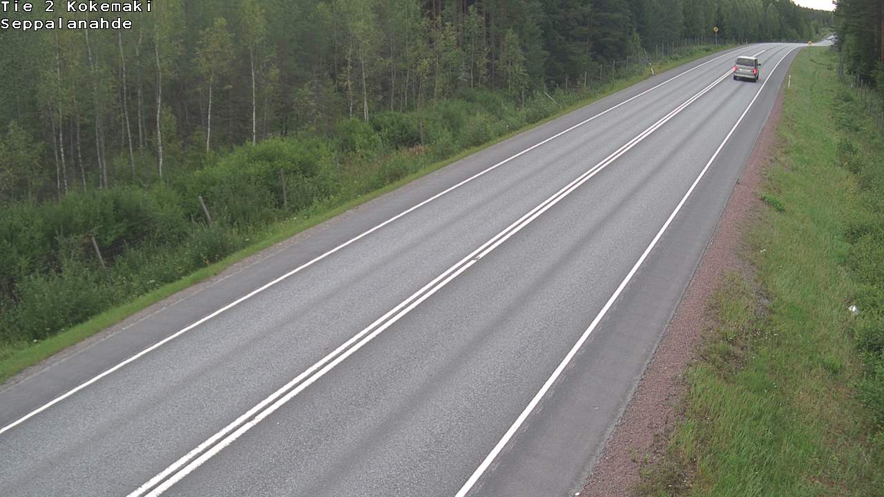 Weather Camera Image Road 2 Kokemäki, Seppälänahde, Kokemäki, Satakunta