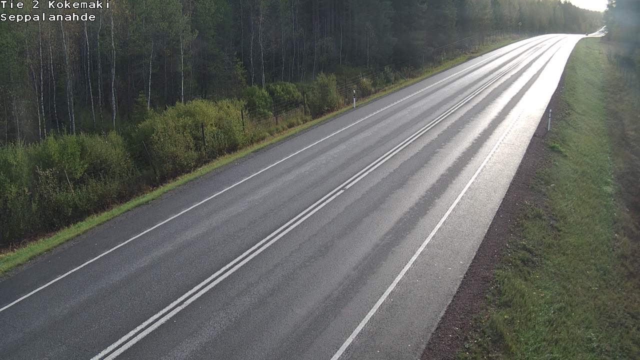 Weather Camera Image Road 2 Kokemäki, Seppälänahde, Kokemäki, Satakunta