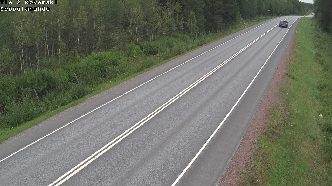 Weather Camera Image Road 2 Kokemäki, Seppälänahde, Kokemäki, Satakunta
