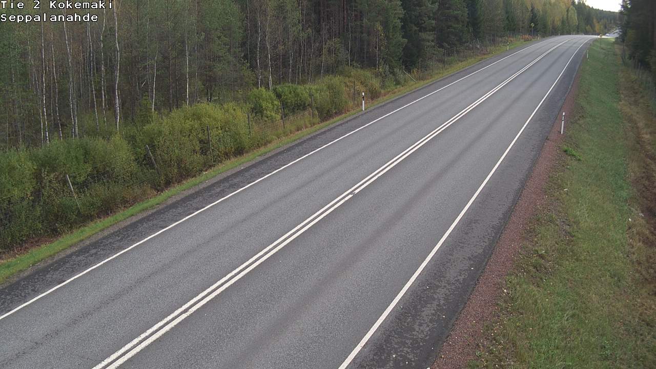 Weather Camera Image Road 2 Kokemäki, Seppälänahde, Kokemäki, Satakunta
