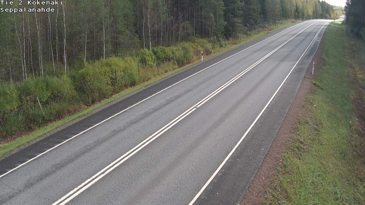 Weather Camera Image Road 2 Kokemäki, Seppälänahde, Kokemäki, Satakunta