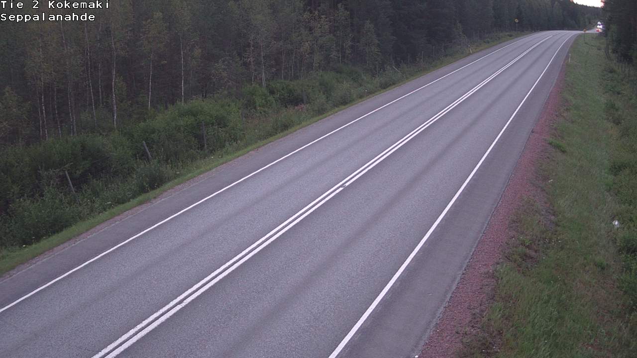 Weather Camera Image Road 2 Kokemäki, Seppälänahde, Kokemäki, Satakunta