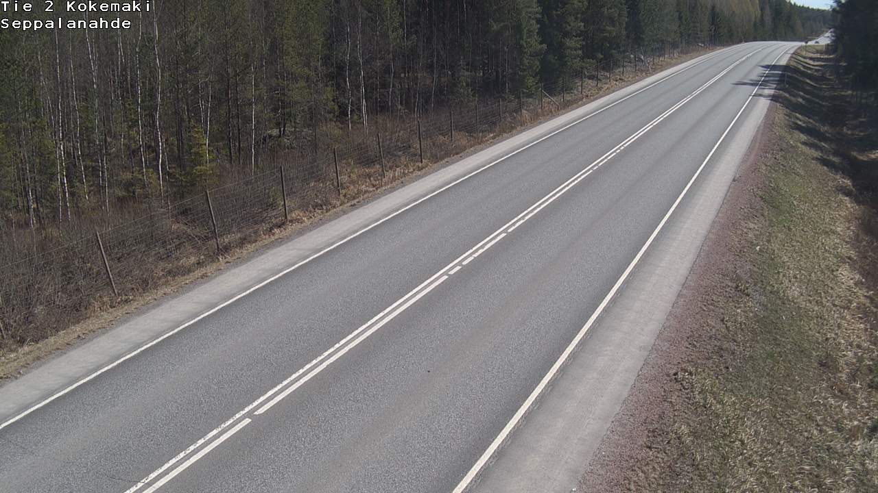 Kelikamerat Kuva Tie 2 Kokemäki, Seppälänahde, Kokemäki, Satakunta
