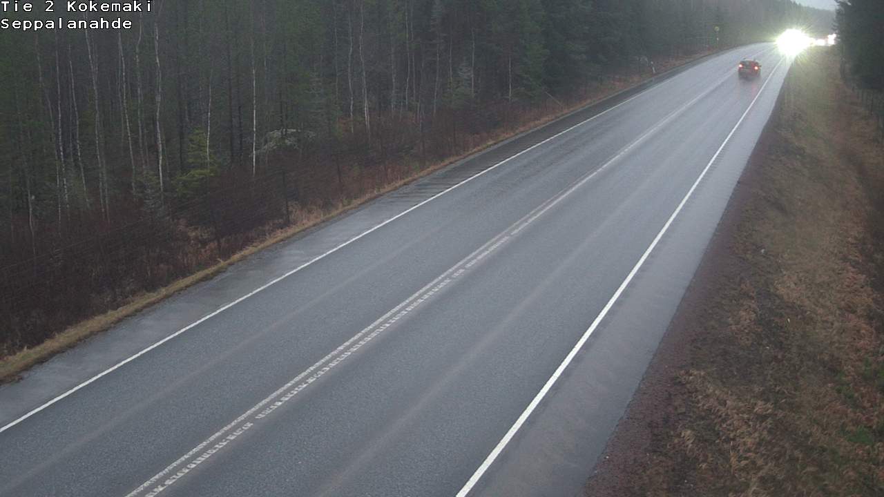 Weather Camera Image Road 2 Kokemäki, Seppälänahde, Kokemäki, Satakunta