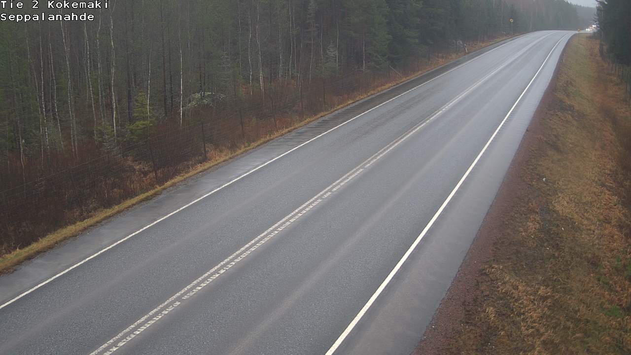 Weather Camera Image Väg 2 Kokemäki, Seppälänahde, Kokemäki, Satakunta