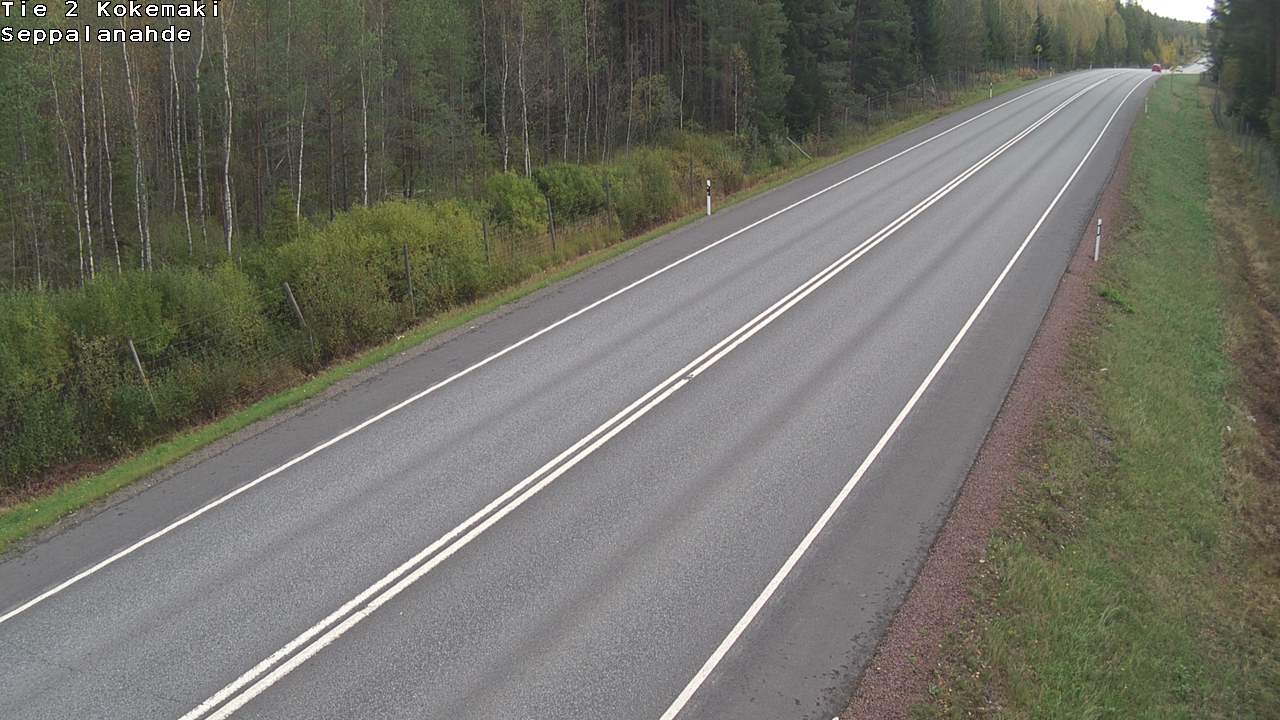 Weather Camera Image Road 2 Kokemäki, Seppälänahde, Kokemäki, Satakunta