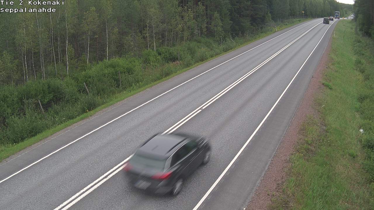 Weather Camera Image Road 2 Kokemäki, Seppälänahde, Kokemäki, Satakunta