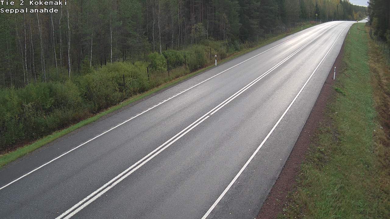 Weather Camera Image Road 2 Kokemäki, Seppälänahde, Kokemäki, Satakunta
