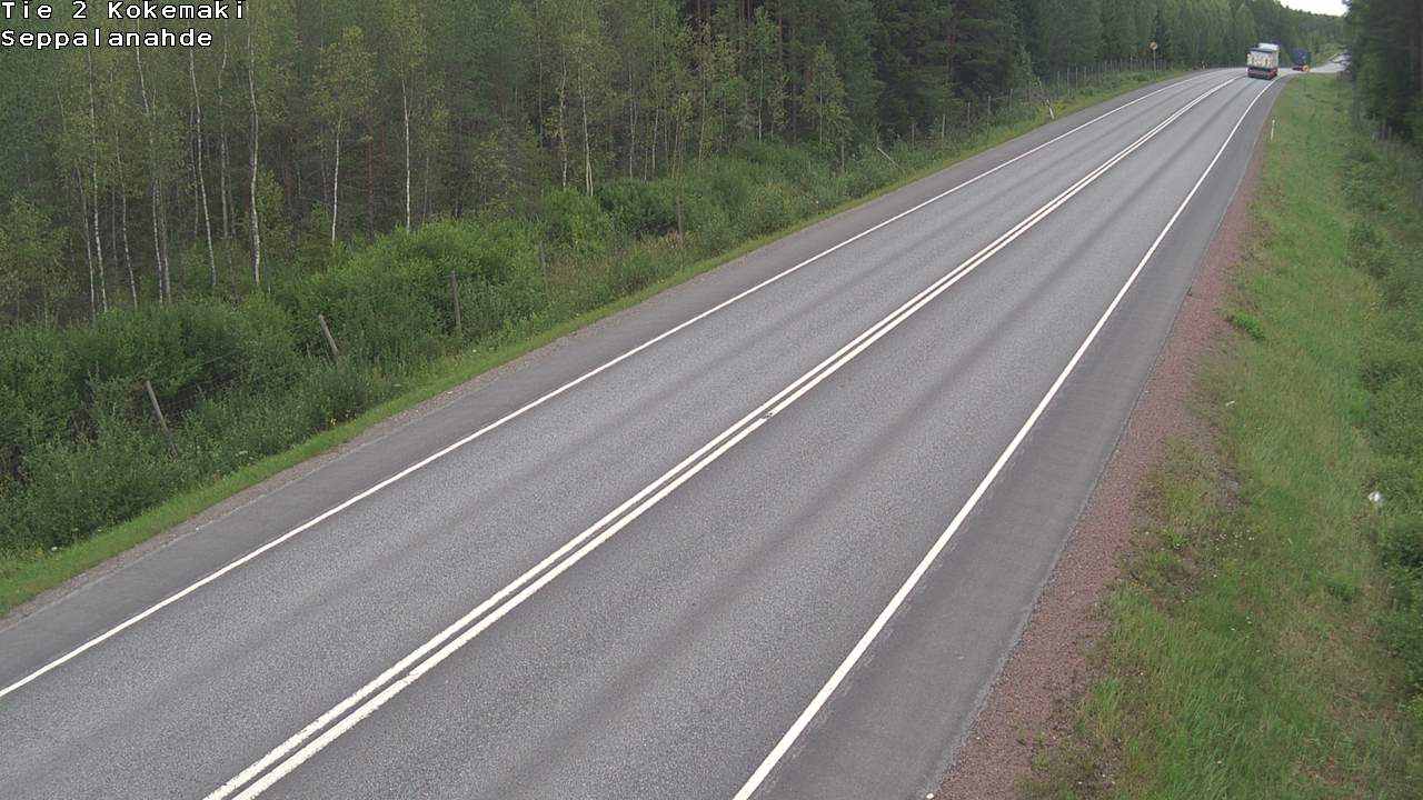 Weather Camera Image Road 2 Kokemäki, Seppälänahde, Kokemäki, Satakunta