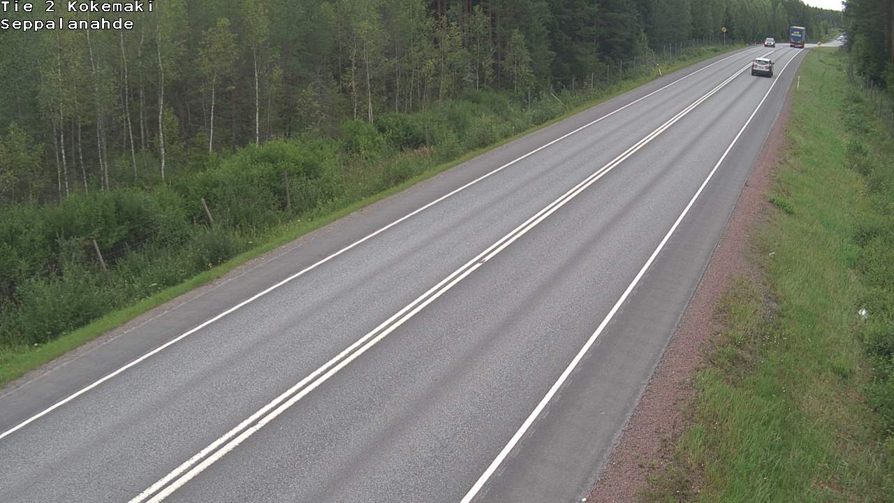 Weather Camera Image Road 2 Kokemäki, Seppälänahde, Kokemäki, Satakunta