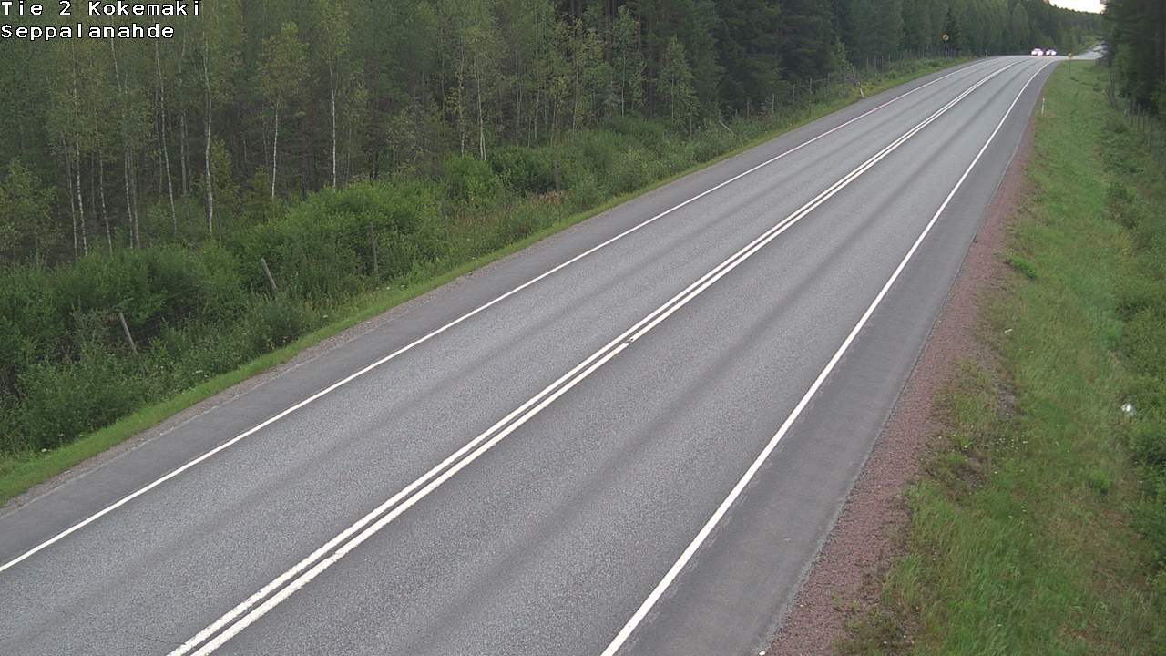 Weather Camera Image Road 2 Kokemäki, Seppälänahde, Kokemäki, Satakunta
