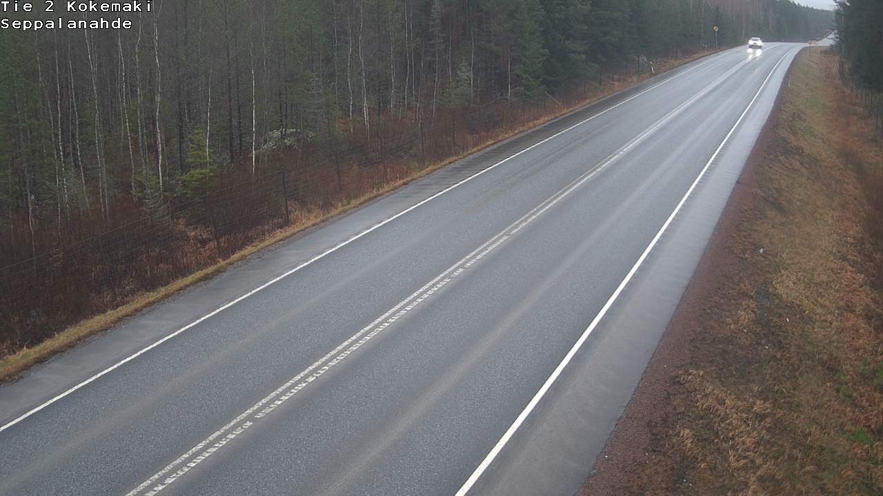 Weather Camera Image Road 2 Kokemäki, Seppälänahde, Kokemäki, Satakunta