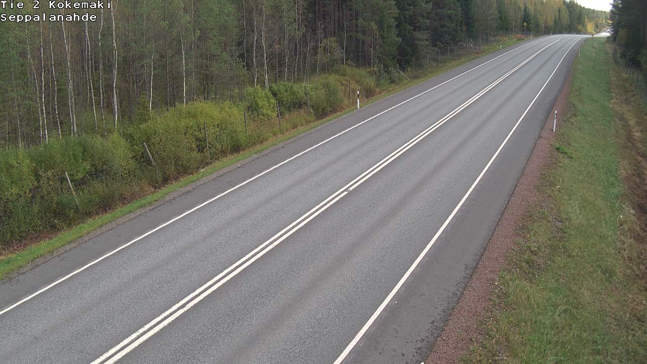 Weather Camera Image Road 2 Kokemäki, Seppälänahde, Kokemäki, Satakunta