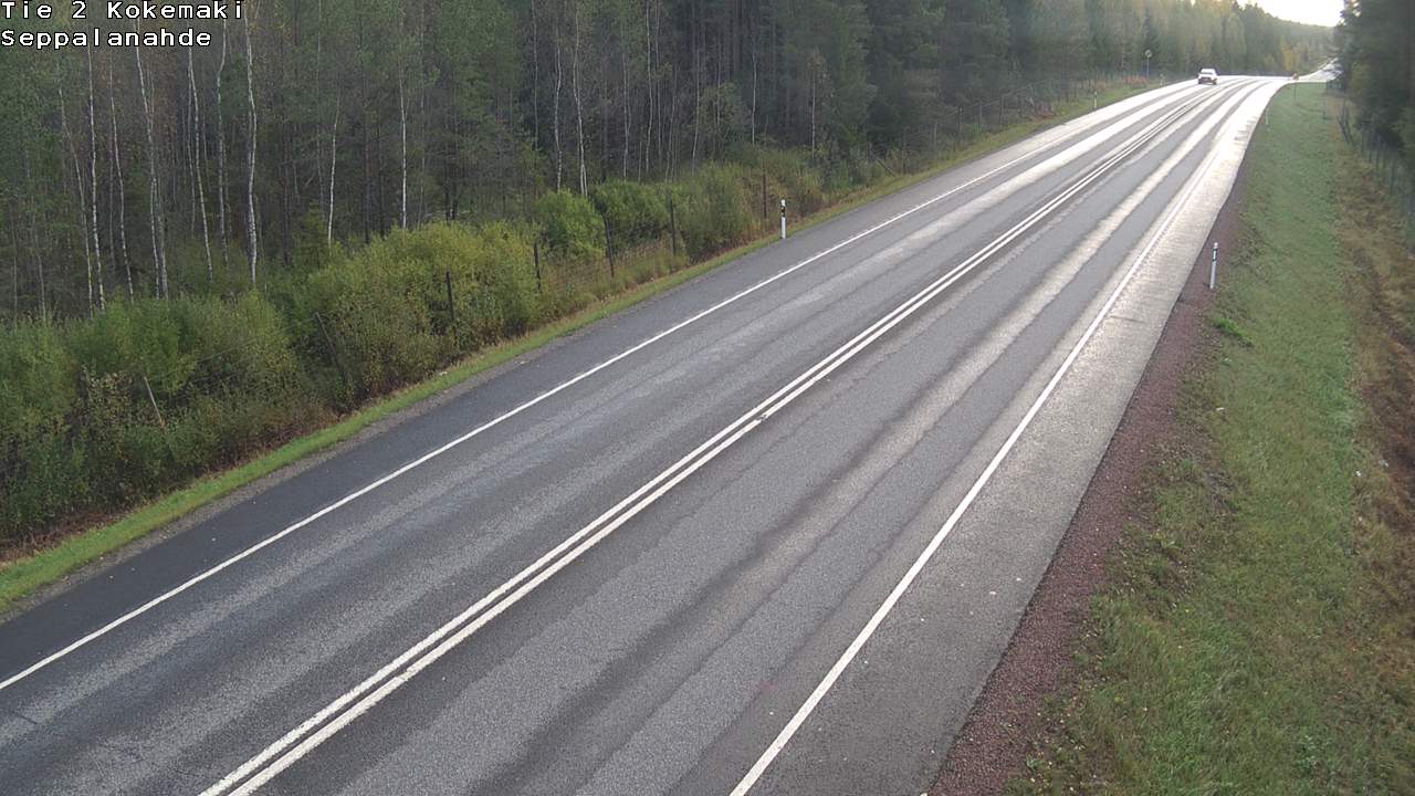 Weather Camera Image Road 2 Kokemäki, Seppälänahde, Kokemäki, Satakunta