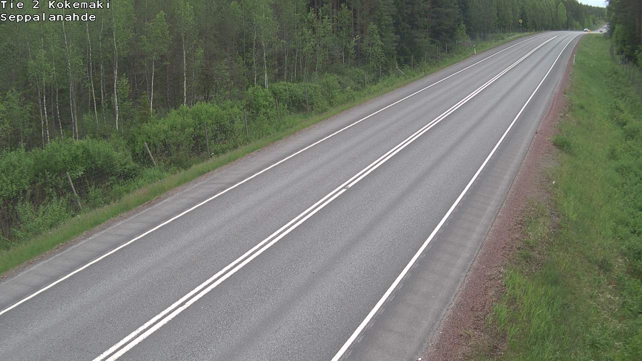 Weather Camera Image Road 2 Kokemäki, Seppälänahde, Kokemäki, Satakunta