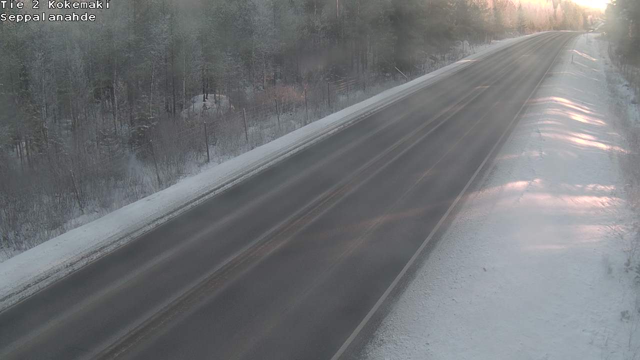 Weather Camera Image Road 2 Kokemäki, Seppälänahde, Kokemäki, Satakunta