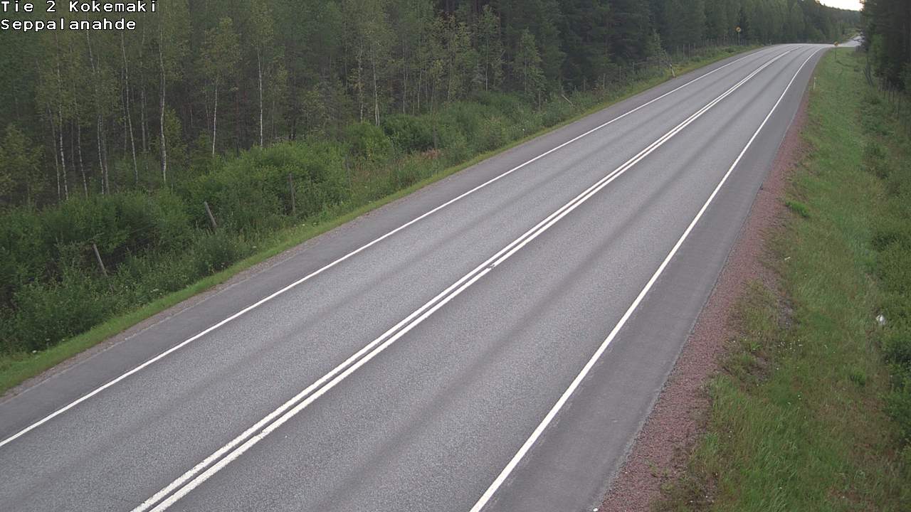 Weather Camera Image Road 2 Kokemäki, Seppälänahde, Kokemäki, Satakunta