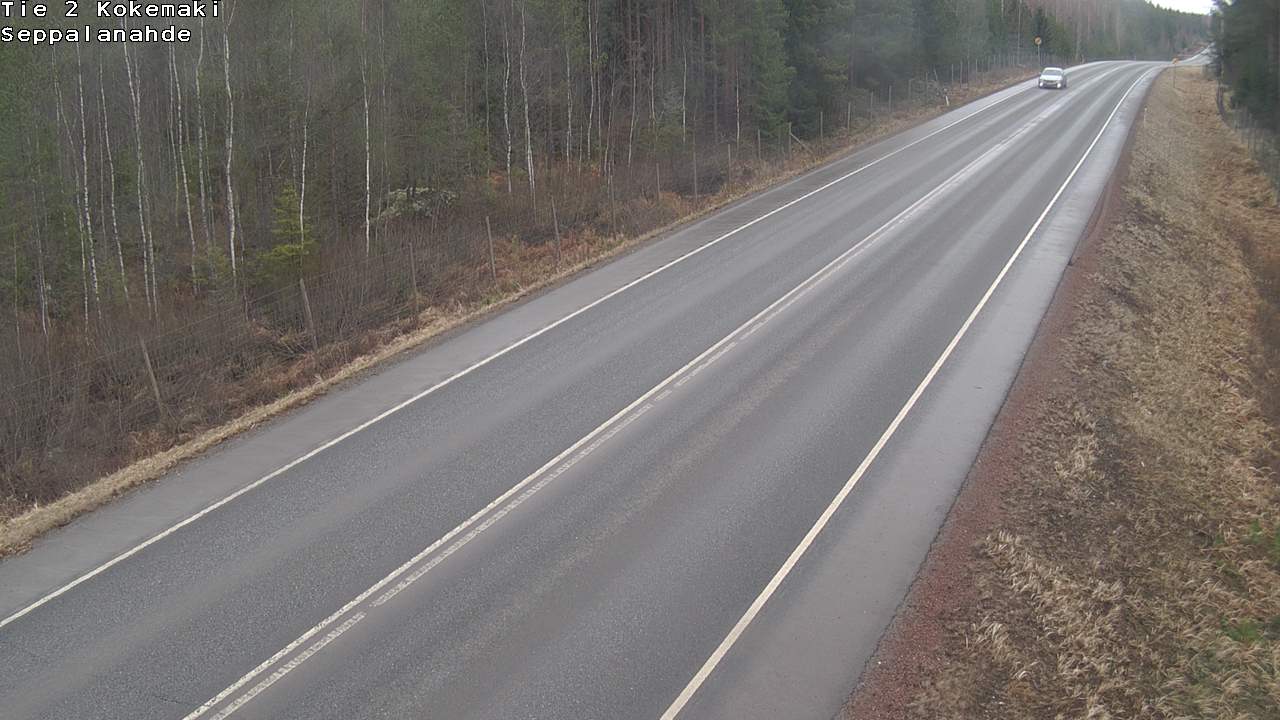 Weather Camera Image Road 2 Kokemäki, Seppälänahde, Kokemäki, Satakunta