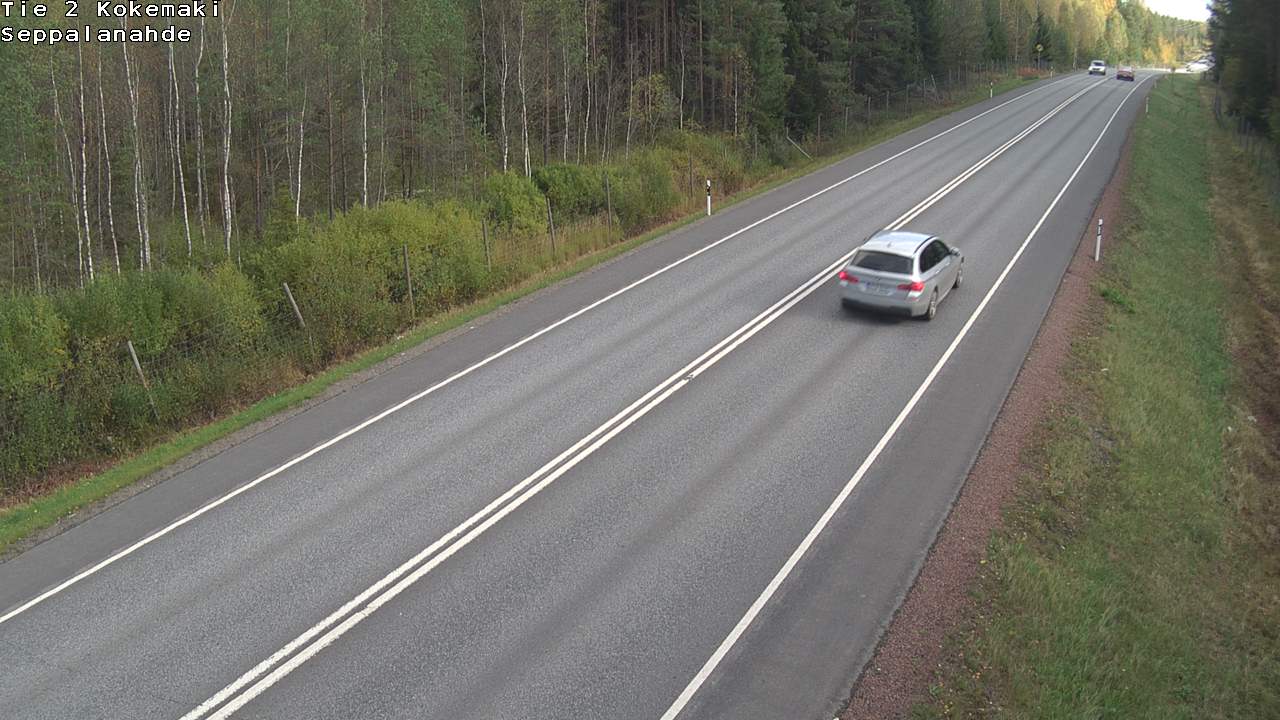 Weather Camera Image Road 2 Kokemäki, Seppälänahde, Kokemäki, Satakunta