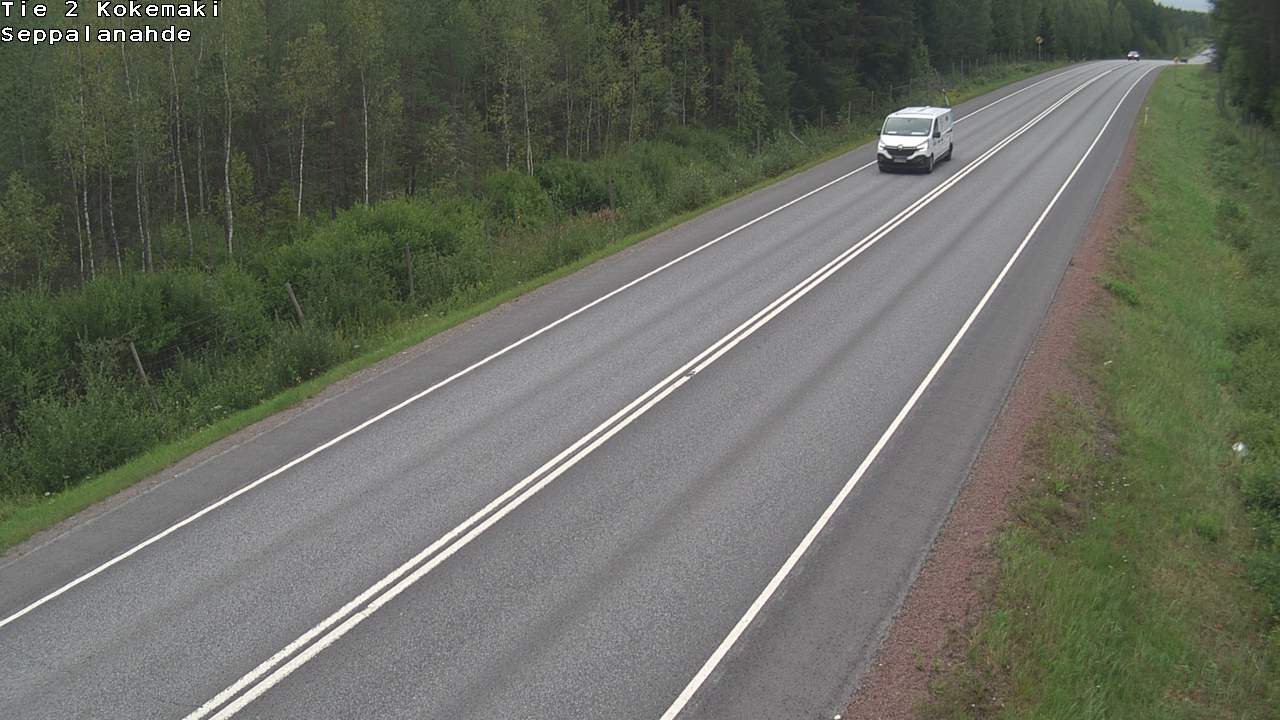 Weather Camera Image Road 2 Kokemäki, Seppälänahde, Kokemäki, Satakunta
